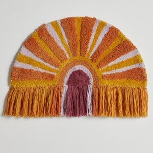 Urban outfitters sunshine tufted wall hanging